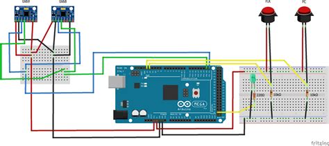 arduino mega i2c pins